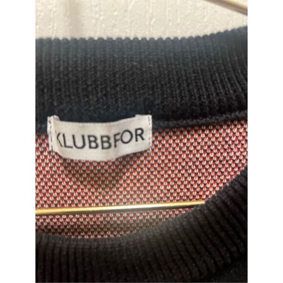 KLUBBFOR MATERIAL GIRL KNIT SWEATSHIRT BLACK vintage size S - Picture 4 of 4